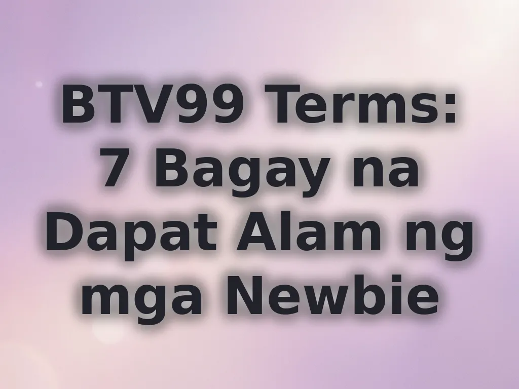 Betting terms guide